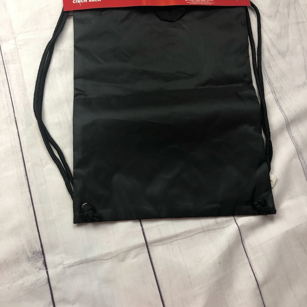 Star Wars New Cinch Sack Bag Backpack Black Unisex - Picture 4 of 6